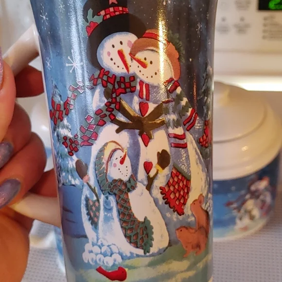 Winter tea set - Picture 3 of 7